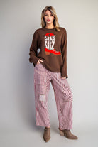 Boots Sweater - Cowhide and Conchos