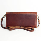 Cactus Fields Genuine Leather Western Bag - Cowhide and Conchos