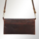 Cactus Fields Genuine Leather Western Bag - Cowhide and Conchos