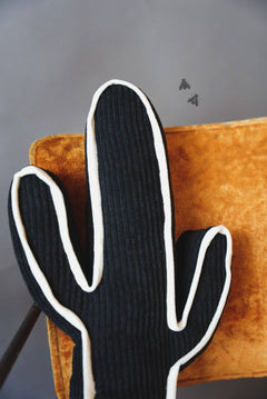 Cactus Throw Pillow - 3 colors available - Cowhide and Conchos