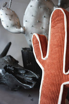 Cactus Throw Pillow - 3 colors available - Cowhide and Conchos