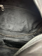 Canteen Bag - Green Leather & Hair on Hide - Cowhide and Conchos