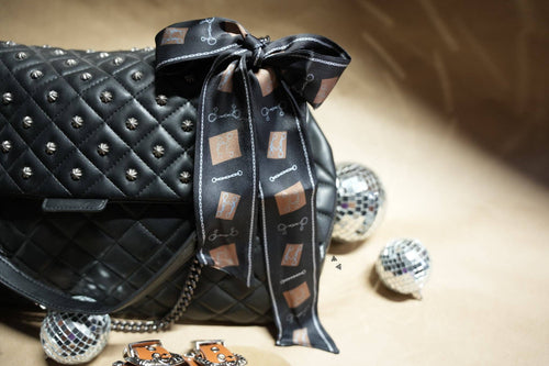 Chainz Twilly Tilly - Cowhide and Conchos