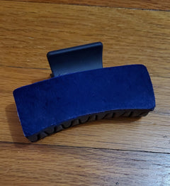 Cheeky's Hair on Hide Claw Clip - Cowhide and Conchos