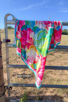 Coastal Wild Rag - Cowhide and Conchos