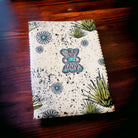 Concho Valley Regular Can Koozie - Cowhide and Conchos