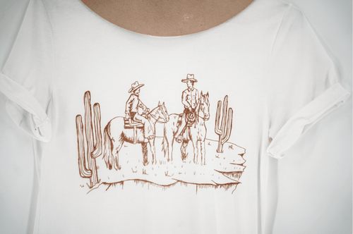 Cow Pals T-Shirt - XL available - Cowhide and Conchos