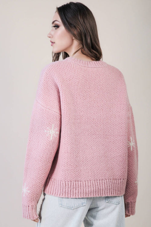 Cowboy Boots Knit Sweater - Cowhide and Conchos