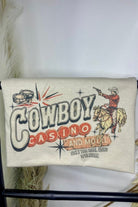 Cowboy Casino T-Shirt - Cowhide and Conchos