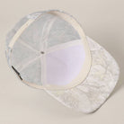 Cowboys Club Embroidered Patch Mesh Cap - Cowhide and Conchos