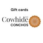 Cowhide and Conchos Gift Cards - Cowhide and Conchos