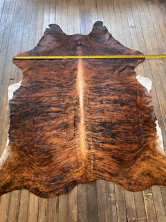 Cowhide Rug - 7' by 5' - Cowhide and Conchos