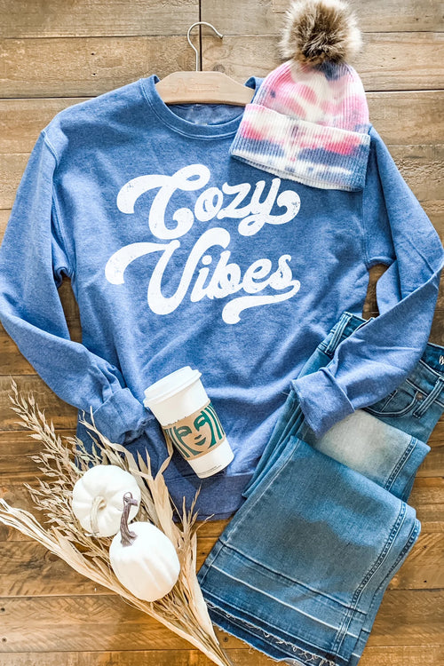 Cozy Vibes Sweatshirt - Med & XL remaining