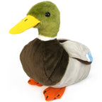 Dakota The Duck | 13 Inch Stuffed Animal Plush - Cowhide and Conchos