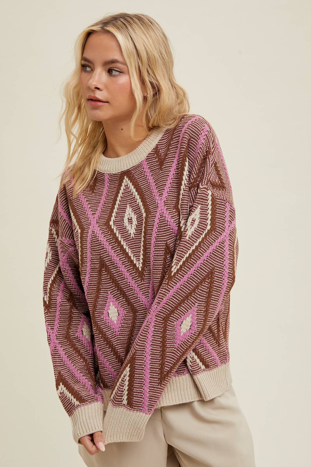 Diamond Dust Sweater - Cowhide and Conchos