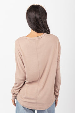 Dolman Sleeve Oversized Top - Wine - Small and Medium available - Cowhide and Conchos