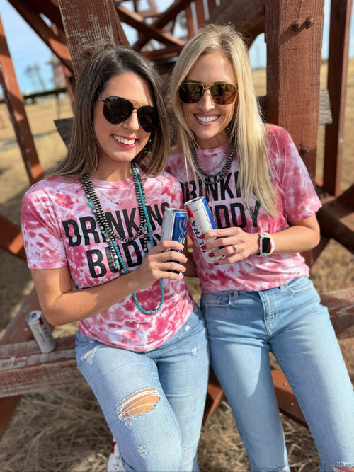 Drinking Buddy Tee - Buy One, Get One 25% off! - Cowhide and Conchos