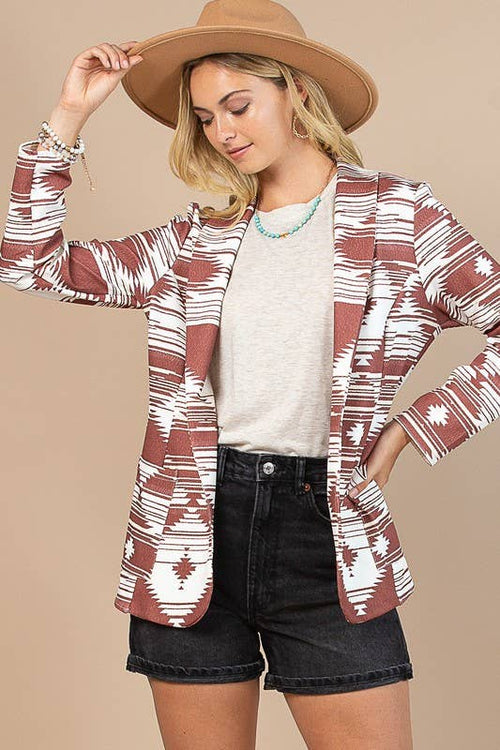 Carly Blazer - Mocha - Large remaining