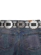 Fully Packed Concho Wide - Width Western Belt - Cowhide and Conchos