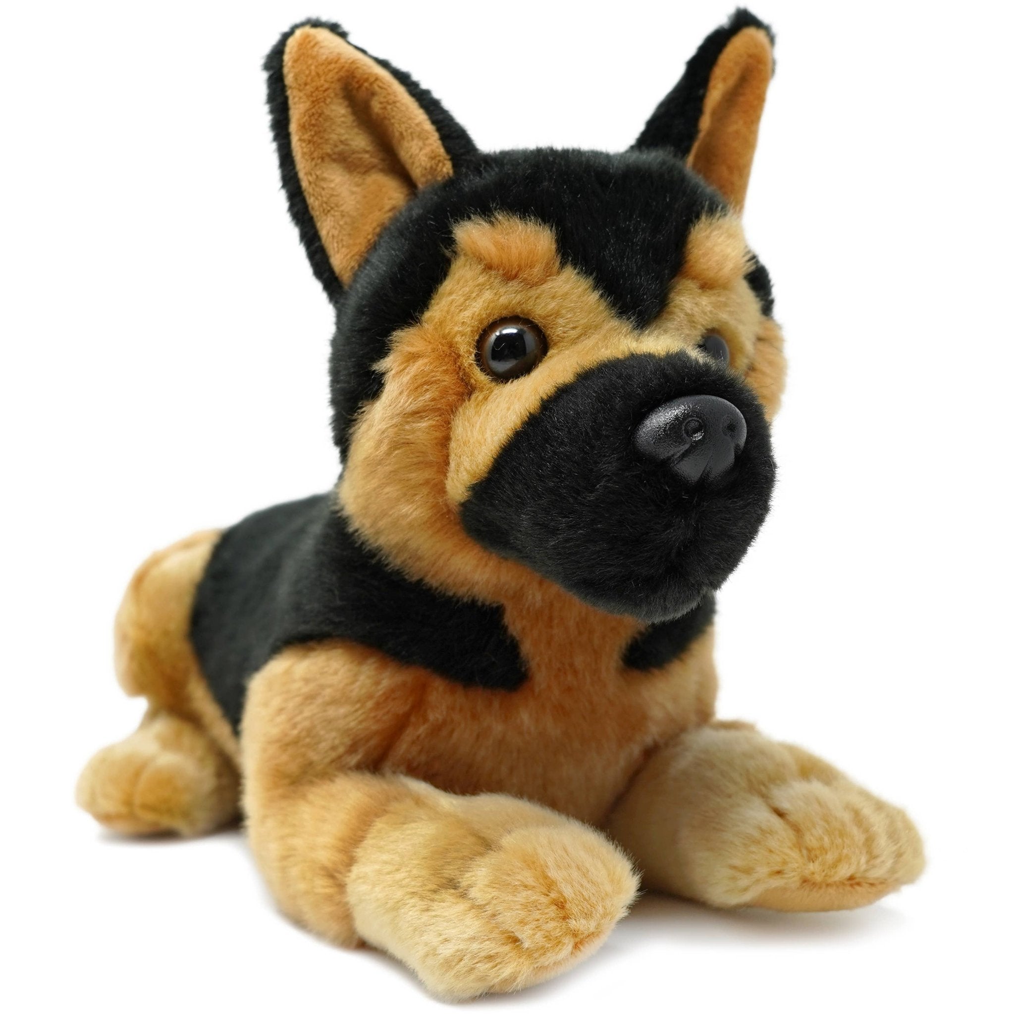 Gretchen The German Shepherd | 13 Inch Stuffed Animal Plush - Cowhide and Conchos