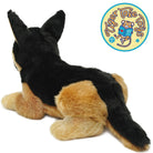 Gretchen The German Shepherd | 13 Inch Stuffed Animal Plush - Cowhide and Conchos