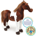 Hanna The Horse - Cowhide and Conchos