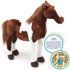 Hanna The Horse - Cowhide and Conchos