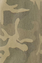 High Rise Camo Wide Leg Jeans by Kan Can - Cowhide and Conchos
