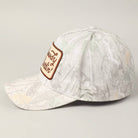 Howdy Darlin' Embroidery Patch Camo Trucker Hat - Cowhide and Conchos