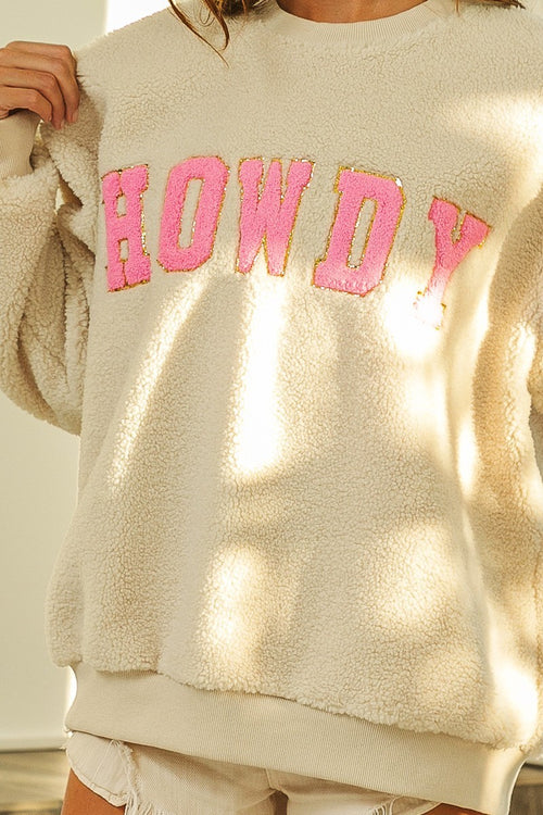 Howdy Sherpa Pullover