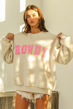 Howdy Sherpa Pullover