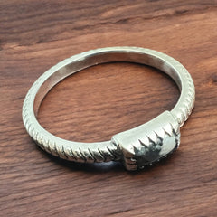 Riley White Buffalo Stacker Ring