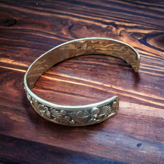 Tom Dinetso Sterling Silver Bracelet - 5 5/8 with 1" gap