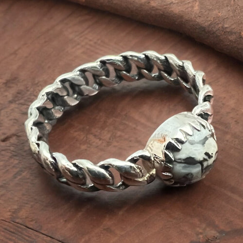 Scarlett White Buffalo Stacker Ring