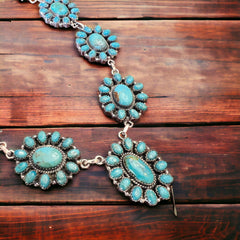 Turquoise Blossom Necklace