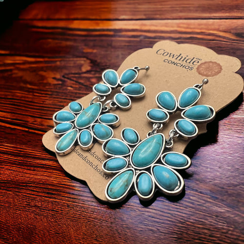 Colorado Turquoise Drop Earrings