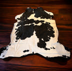 Black & White Premium Cowhide Rug - 7 X 7