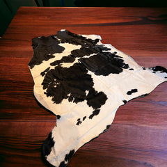 Black & White Premium Cowhide Rug - 7 X 7