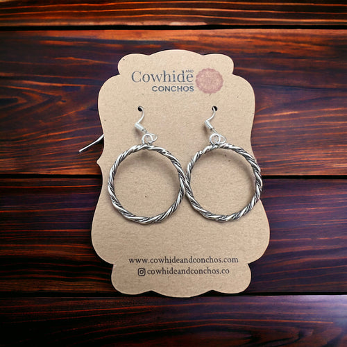 Nashina Tsosie Sterling Silver Earrings