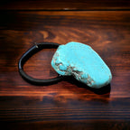 Turquoise Blue Stone Ponytail Holder