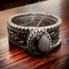 Audrey Wild Horse Stacked Sterling Ring - 3 ring set