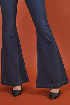 Kan Can High Rise Flare - Size 3, 7, 11 & 13 available - Cowhide and Conchos
