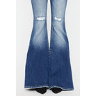 Kan Can High Rise Super Flare Jeans - Sizes 5, 7 and 9 available - Cowhide and Conchos
