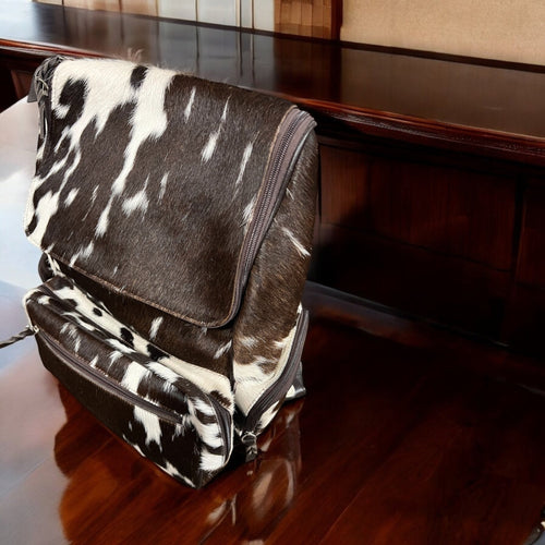 LuLu Cowhide Backpack - Cowhide and Conchos
