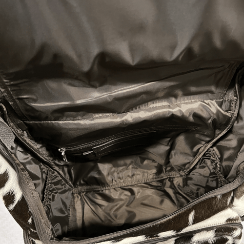 LuLu Cowhide Backpack - Cowhide and Conchos