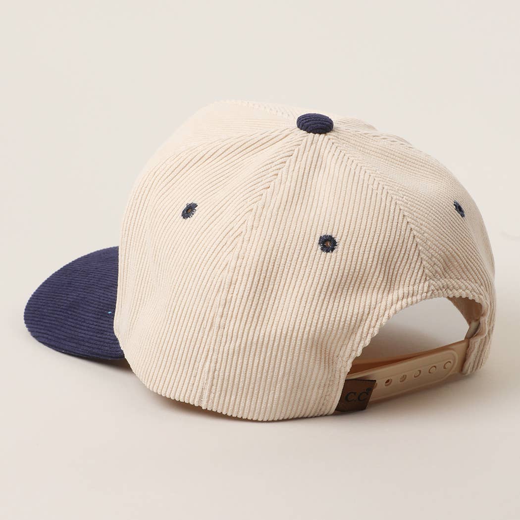 Makin' Cowboys Cry Corduroy Trucker Hat - Cowhide and Conchos