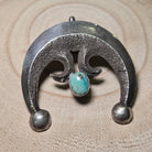 Naja with turquoise - Cowhide and Conchos