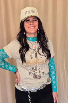 Nashville T-shirt - Cowhide and Conchos