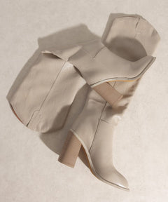 OASIS SOCIETY Stephanie - Knee - High Boots - Cowhide and Conchos