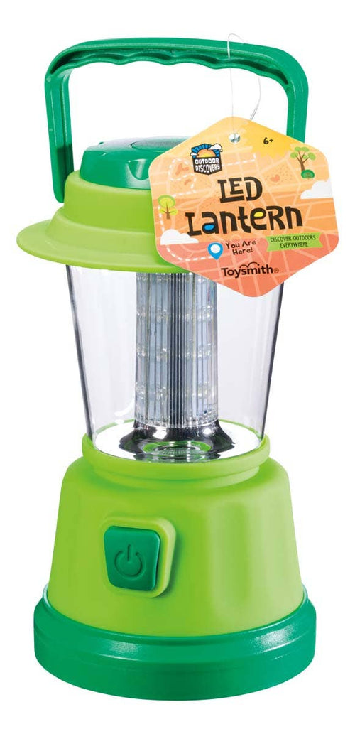 Outdoor Discovery 7" Tall Led Lantern Asst Colors, Camping - Cowhide and Conchos